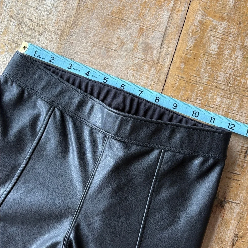 NWOT Abercrombie Kids Black Pleather Pants 9/10y